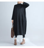 Fashion Plus Size Long Sleeve Hoodie Fall Dresses