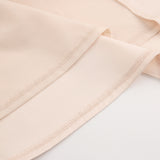 Satin Party Dress Single Breasted High Waist a Line Long Dress Deep v Neck Sexy Elegant Temperament Ol Style 2023 New Arrivals