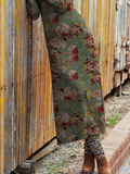 Floral Casual Jersey Dress