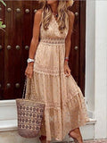 Zjkrl Women's A-Line Dress Maxi long Dress