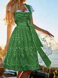 Zjkrl - Sweet Oktoberfest Dirndl Lace Dresses Cosplay Costume