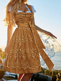 Zjkrl - Sweet Oktoberfest Dirndl Lace Dresses Cosplay Costume