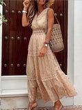Zjkrl Women's A-Line Dress Maxi long Dress