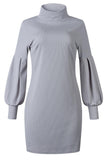 Zjkrl -  O Neck Autumn Sexy Dress(3 Colors)