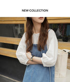 Summer Sleeveless Dress Women Vintage Split Harajuku Korean Sundress Blue Mid-calf Adjustable Strap High Street Simple Irregular