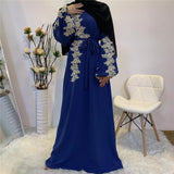 Zjkrl - Eid Mubarak Abaya Dubai Turkey Muslim Fashion Women Hijab Dress Islam Caftan Marocain Dresses Vestidos Clothing Robe Musulman