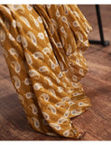 Zjkrl - Chiffon Floral Dress for Women Autumn 2023 Fashion Long Sleeve Pleated Elegant Party Midi Dresses Female Vestido F8692