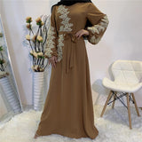 Zjkrl Ramadan Kaftan Dubai Abaya Turkey Muslim Women Hijab Dress Islam Caftan Marocain Dresses Vestidos Eid Mubarak Robe Femme Abayas