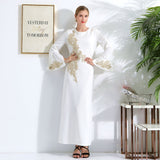 Zjkrl - Eid Mubarak Abaya Dubai Turkey Muslim Hijab Dress Kaftan Islam Clothing Abayas Dresses For Women Robe Musulman Femme Vestidos