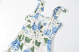 New Women French Style Prairie Chic Sling Dress Sexy Sleeveless Ladies Holiday Summer Chiffon Dresses