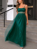 Mesh Fishbone Pleat Sexy Dresses Women 2023 Sashes Backless Bodycon Midi Long Summer Dress Elegant Dress Party Dresses