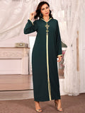 Zjkrl Ramadan Eid Abaya Dubai Turkey Muslim Hijab Long Dress Islamic Clothing African Dresses For Women Robe Musulmane Djellaba Femme