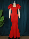 Zjkrl - Christmas Dress Women Party Long Maxi Mermaid Evening Celebrate Occasion Female High Waist Night Out Wedding Guest Gowns