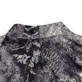 Zjkrl Women Printed A Line Dresses Long Lantern Sleeves with Bowtie Vintage Retro Pleated Modest African Ladies Spring Classy Elegant
