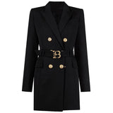 Zjkrl S-xxxl Spring And Autumn High Quality New Products Slim Slim Belt Multicolor Simple Workwear Women Suit Dress Clothes Blazers