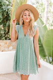 Zjkrl - 2023 Summer New Women Casual  Mini Dress Solid Sweet Princess Hollow Out Sleeveless V-Neck Cotton Streetwear lady Party Vestidos