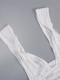 Zjkrl Summer Beach Sexy Skirts Set Women Y2K Jacquard Knitted 2 Piece Sets Tank Tops And Split Mini Dress Vacation