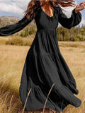 Summer New Ladies Fashion Dress Temperament Simple and Elegant Long Skirt Party Dating Office Long Skirt Solid Color