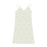 Summer Women's V-neck Backless Sexy Suspender Skirt Comfortable And Fashionable Slim Solid Color Simple Sleeveless Retro Dress