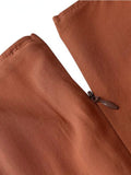 Summer New Ladies Fashion Dress Temperament Simple and Elegant Long Skirt Party Dating Office Long Skirt Solid Color