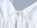 Zjkrl - 2023 Summer Women White Sling Sexy Chiffon Dress Sleeveless Fashion Mini Ladies Dresses