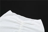 Zjkrl Sexy Hollow Out Mini Dress Women Fashion Strap Ruched Bodycon Beach Dresses 2023 Summer White See Through Night Club Outfits