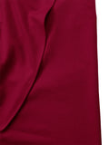 Zjkrl Women Dress A Line Ruffle Eleagant Party with Waist Belt Blue Short Sleeve Office Lady Classy Modest Robe Fit Autumn New Fashion