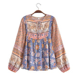 Zjkrl - 2023 Two Pieces Dress Sets Flower Shirt and Skirts Boho Matching Sets Fashion Mujer Maxi Dress Printing Ensemble Femme 2 Pièces
