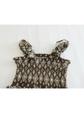 Zjkrl New Women Vintage Floral Print Sling Dress Sexy Sleeveless Romantic Ladies Holiday Summer Dress Midi Vestidos