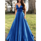 Zjkrl - Dresses for Women Elegant Sexy Wedding Party Prom V-neck Sleeveless Sling Backless Satin Maxi Red Plus Size Clothes