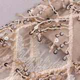 Zjkrl - 2023 Elegant Luxury Women's Sequin Tassel Evening Dresses Sexy V-neck Spaghetti Strap Backless Short Birthday Party Slip Dress