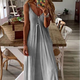 Zjkrl - Spaghetti-Strap Gradient Midi Sundress
