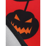 Women‘s Halloween Dress Retro 1950s Vintage Dress Midi Dress Holiday With Belt Bow Graphic Crew Neck Long Sleeve Regular Fit Spring Fall 2023 Pink Red S M L XL