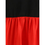 Women‘s Halloween Dress Retro 1950s Vintage Dress Midi Dress Holiday With Belt Bow Graphic Crew Neck Long Sleeve Regular Fit Spring Fall 2023 Pink Red S M L XL
