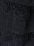 Women‘s Halloween Dress Lace Dress Vintage Dress Black Dress Midi Dress Black Long Sleeve Pure Color Lace Fall Winter Autumn Crew Neck Vintage Winter Dress Fall Dress 2023 S M L XL XXL 3XL 4XL 5XL